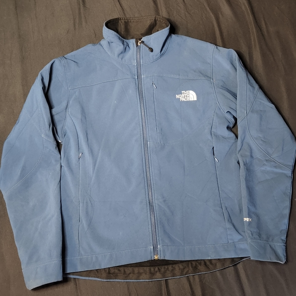 The North Face TNF Apex Womens Medium Soft Shell Full Zip Lightweight Jacket
